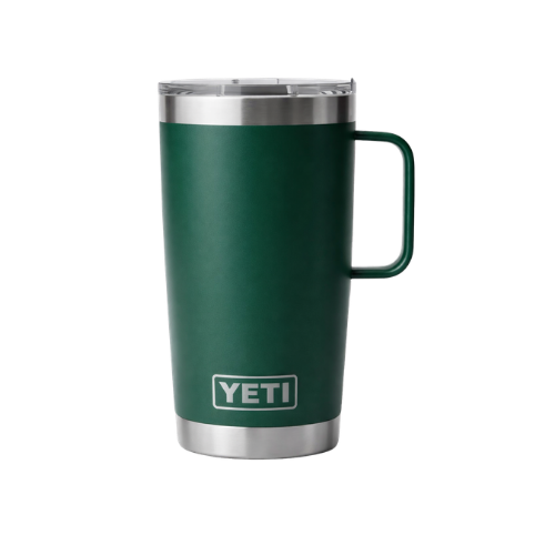 Termo YETI Rambler® Mug 20oz con Magslider - Green Northwood (Verde Bosque)