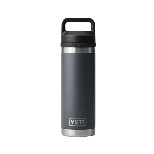 YETI Rambler® Water Bottle 18oz con Chug Cap - Charcoal (Gris)