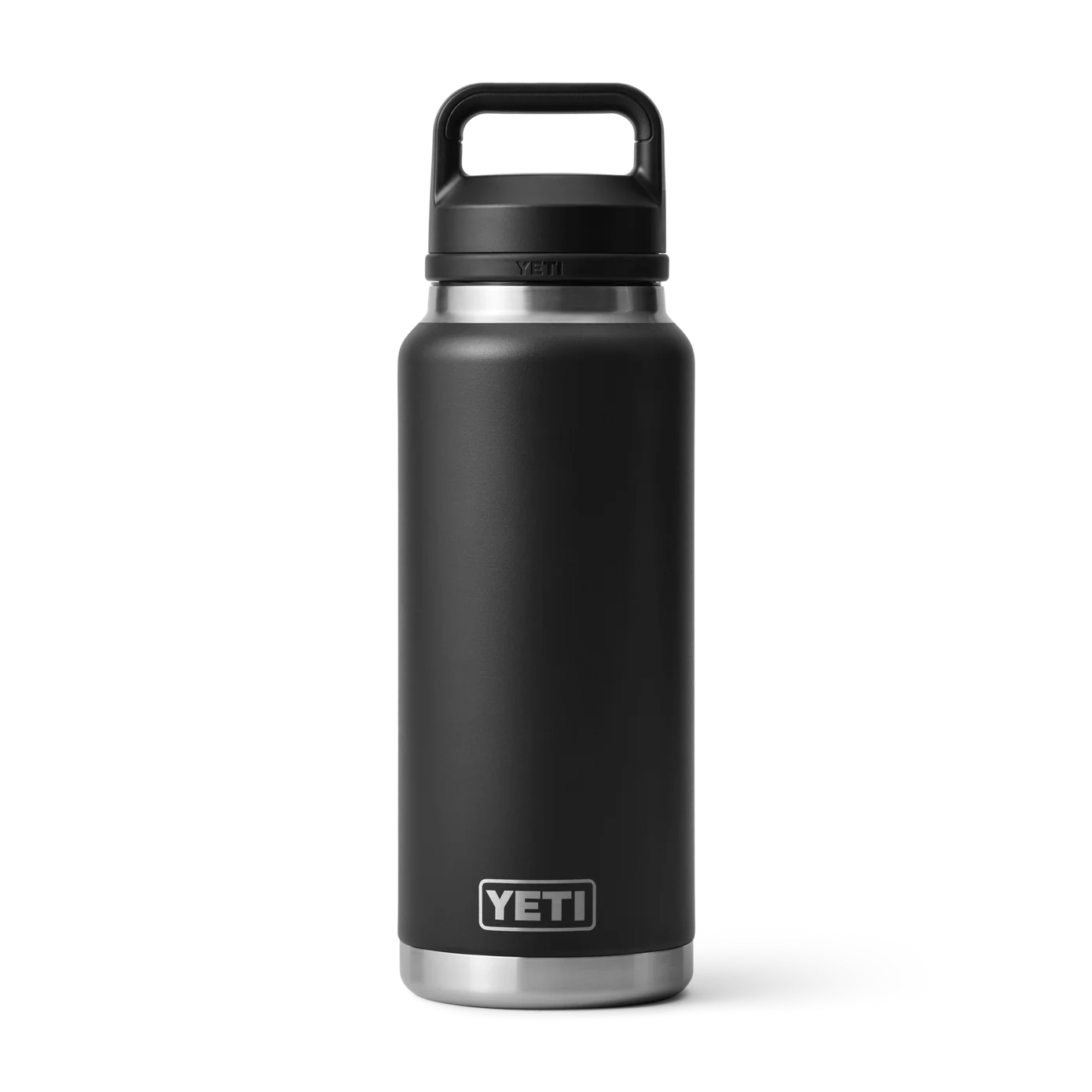 YETI Rambler® Water Bottle 36oz con Chug Cap - Negro