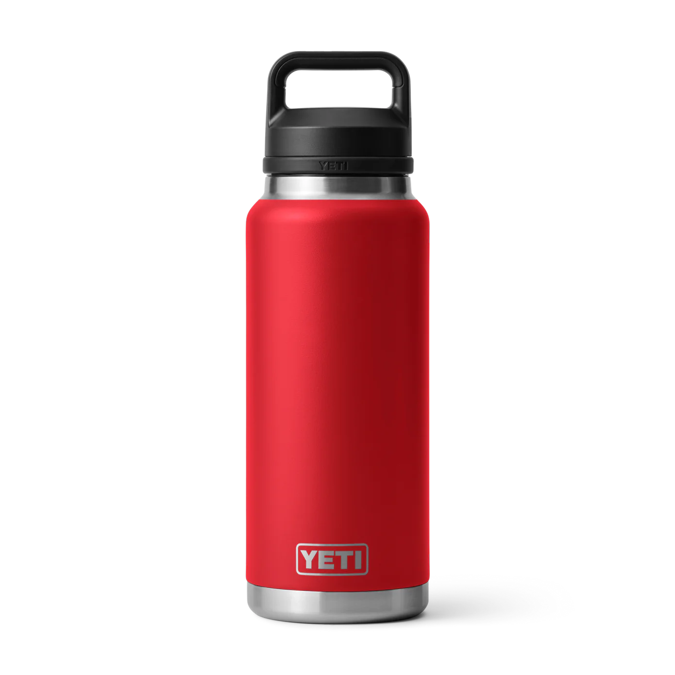 YETI Rambler® Water Bottle 36oz con Chug Cap - Rescue Red (Rojo)