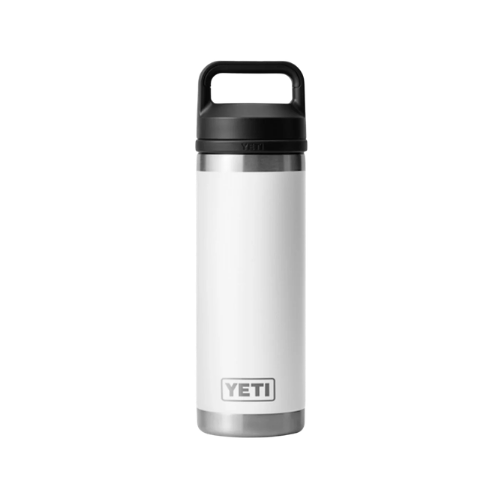 YETI Rambler® Water Bottle 18oz  con Chug Cap - Blanco