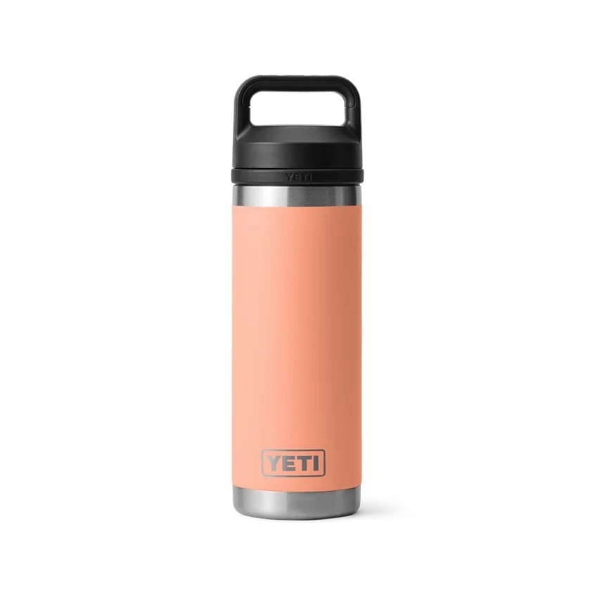 YETI Rambler® Water Bottle 18oz  con Chug Cap - Coral