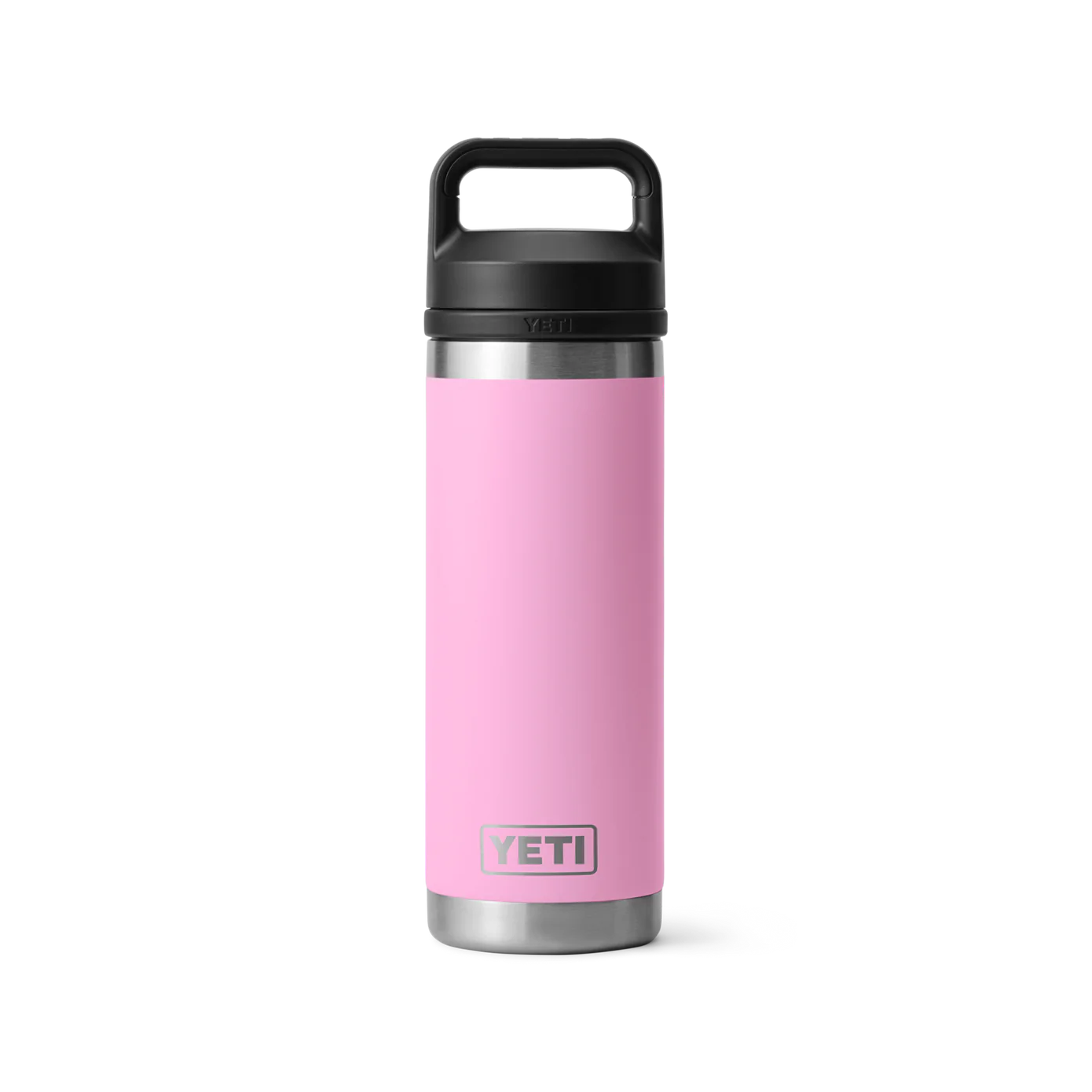 YETI Rambler® Water Bottle 18oz  con Chug Cap - Power Pink (Rosa)