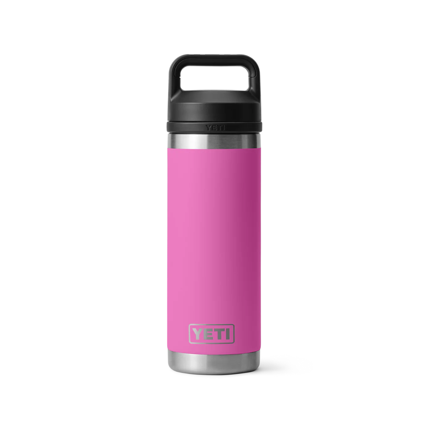YETI Rambler® Water Bottle 18oz  con Chug Cap - Wildflower Fuschia (Rosa Mexicano)