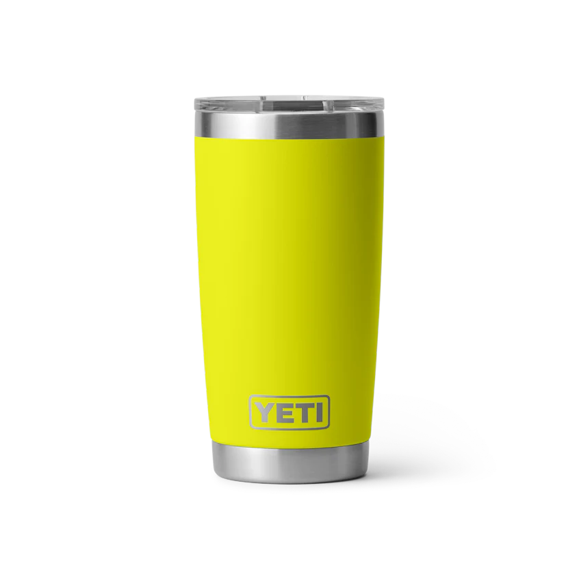 YETI Rambler®Tumbler 20oz con MagSlider - Firefly Yellow (Amarillo)