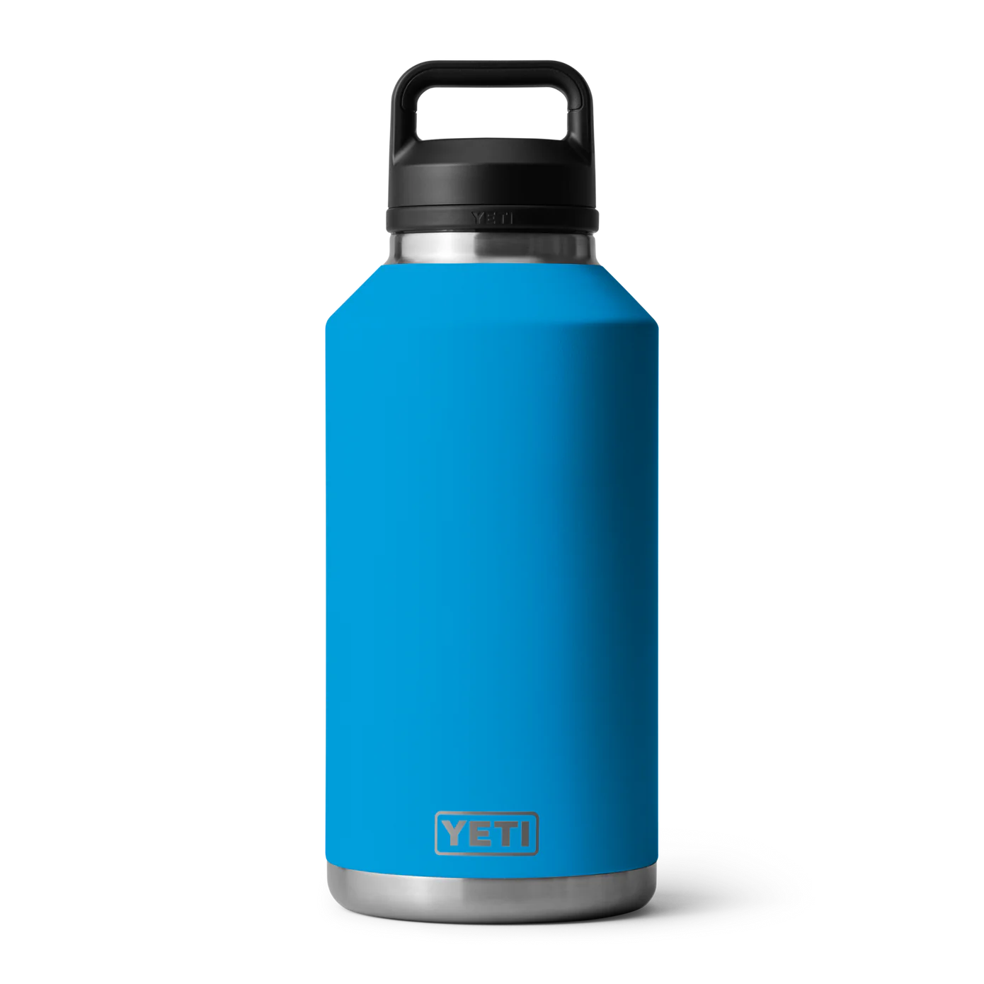 YETI Rambler® Water Bottle 64oz con Chug Cap - Big Wave (Azul)