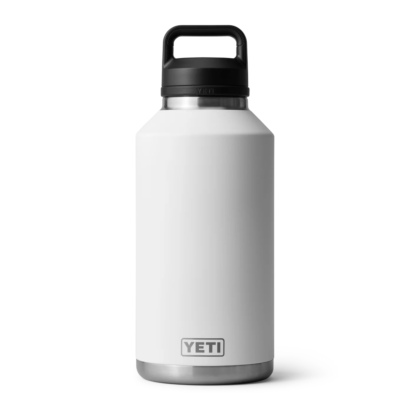 YETI Rambler® Water Bottle 64oz con Chug Cap - Blanco